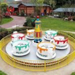 Foldable rotating cup